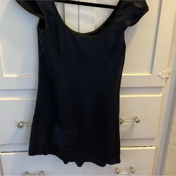 PRADA |Elegant Black Silk Women's Top - Picture 3 of 6